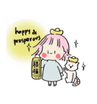 Pinnpuru ＆ Duda [Eng]（個別スタンプ：40）
