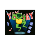 Gaga Penny Frog 4 - Dancing Frog（個別スタンプ：6）