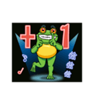 Gaga Penny Frog 4 - Dancing Frog（個別スタンプ：22）