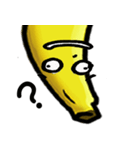 Funny Face Banana（個別スタンプ：5）