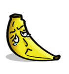 Funny Face Banana（個別スタンプ：9）