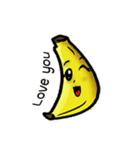 Funny Face Banana（個別スタンプ：16）