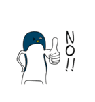 細長いペンギンたち（個別スタンプ：19）