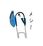 細長いペンギンたち（個別スタンプ：32）