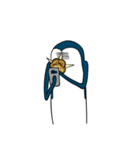 細長いペンギンたち（個別スタンプ：38）