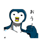 細長いペンギンたち（個別スタンプ：40）