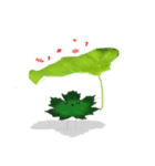 Leaf life happy（個別スタンプ：3）