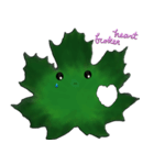 Leaf life happy（個別スタンプ：5）