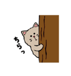 手描き風のグレーのねこちゃん（個別スタンプ：18）