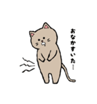 手描き風のグレーのねこちゃん（個別スタンプ：20）