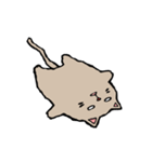 手描き風のグレーのねこちゃん（個別スタンプ：28）