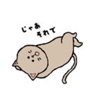 手描き風のグレーのねこちゃん（個別スタンプ：39）