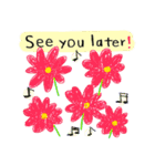 Lot of Flowers sticker（個別スタンプ：3）