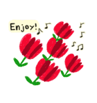 Lot of Flowers sticker（個別スタンプ：12）