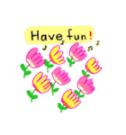Lot of Flowers sticker（個別スタンプ：17）