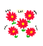 Lot of Flowers sticker（個別スタンプ：39）