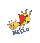 Flat head giraffe（個別スタンプ：4）