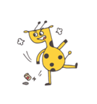 Flat head giraffe（個別スタンプ：31）