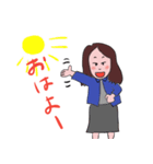 ゆきちゃんのスタンプ Vol.1（個別スタンプ：1）