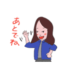 ゆきちゃんのスタンプ Vol.1（個別スタンプ：17）