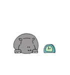 コビトカバさん（個別スタンプ：8）