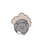 コビトカバさん（個別スタンプ：9）