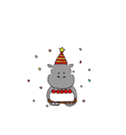 コビトカバさん（個別スタンプ：10）