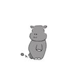 コビトカバさん（個別スタンプ：26）