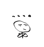 Matchman with small eyes（個別スタンプ：35）