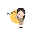 funny teacher (animation)（個別スタンプ：1）