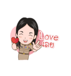 funny teacher (animation)（個別スタンプ：12）