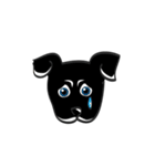 The little black dog in the hometown（個別スタンプ：40）