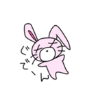 お困りうさぎ。（個別スタンプ：18）