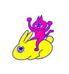 ピンクのねこくん（個別スタンプ：38）