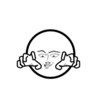 Mr Circle Head（個別スタンプ：16）