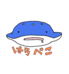 かめと海のいきもの（個別スタンプ：4）
