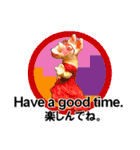 ほっこりざっくりお茶目な3Dぶたピグトン（個別スタンプ：25）