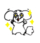 白いトイプードルのリオンくん（個別スタンプ：20）