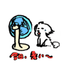 白いトイプードルのリオンくん（個別スタンプ：23）