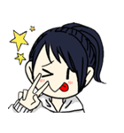 ポニテっ子日和（個別スタンプ：10）