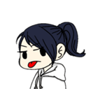 ポニテっ子日和（個別スタンプ：16）