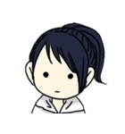 ポニテっ子日和（個別スタンプ：18）