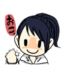 ポニテっ子日和（個別スタンプ：20）