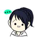 ポニテっ子日和（個別スタンプ：25）