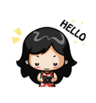 Sarah - The Food Blogger（個別スタンプ：1）