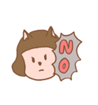 女の子と猫（個別スタンプ：8）