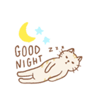 女の子と猫（個別スタンプ：14）