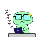 みどりもちいろいろ（個別スタンプ：33）