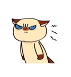 おしゃべりなシャム猫（個別スタンプ：7）