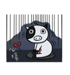 KuKu Girl ＆ KuKu Pig（個別スタンプ：9）